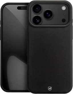 Gshield Capa Case Capinha Silicon Premium com Interior em Microfibra Antiderrapante Proteção Contra Impressão Digital, Arranhões, Quedas e Impactos para (Preta, iPhone 17 Pro Max)