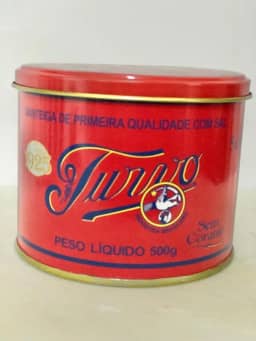 MANTEIGA TURVO SEM CORANTES E SEM CONSERVANTES LATA DE 500 GRAMAS