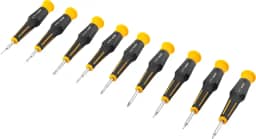 Jogo De Chaves De Fenda/Phillips/Hexalobular De Precisão, Com 9 Peças, Vonder.