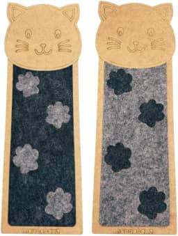 Melhores Arranhadores para Gatos, Kit 2 Arranhador de Parede - Arranhador Torre Poste Sisal - Kit 2 e 4 Arranhador Protetor Sofá e Cama Box (Cinza - 2 Arranhadores Parede)