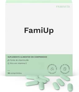 FamiUp - Com vitaminas antioxidantes e minerais essenciais para a fertilidade masculina (04 Semanas)