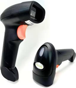 Leitor Código De Barras Sem Fio Wireless Laser Boleto Ean Danfe NF Boleto Bancário Leitura de Tela (Com bluetooth)