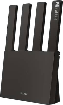 Roteador, HUAWEI WiFi BE3, Wifi 7, 3.6 Gpbs Dual-Band Wi-Fi 7, Visualização de Diagnóstico WiFi, Controle Parental, Preto