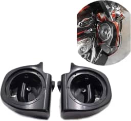 Caixa de som HTTMT HL1584-052F-R/L- 16,5 cm compatível com Harley Touring 1993-2013 carenagens ventiladas inferiores