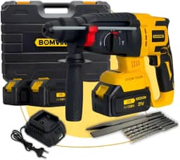 Furadeira Martelete Perfurado Profissional 2 Bateria Potente