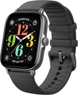 2024 Amazfit GTS 4 Mini New relógio inteligente, relógio esportivo com 150+ modos esportivos, GPS, 5 ATM impermeável, Alexa embutido (preto)