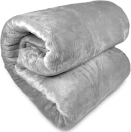 Cobertor Casal Corttex Lumini Super Soft Alta Gramatura 300g Manta Microfibra Poliéster Toque de Seda - Coberta Colcha (Cinza)