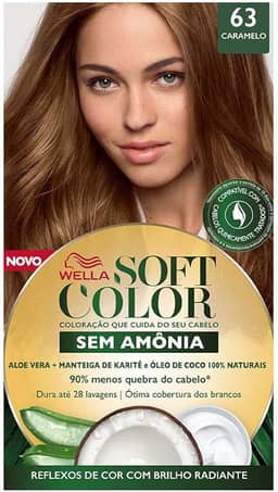 Soft Color Tinta De Cabelo Caramelo 63 Caramelo 63