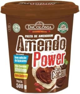DaColônia Amendopower Pasta De Amendoim Com Cacau Zero 500G