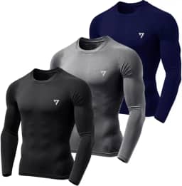 Kit 3 Camisetas Térmicas Masculina Segunda Pele Camisa Uv50