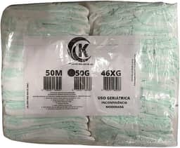 Fralda Geriátrica Adulto Segunda Linha Com 50 Unidades Tamanho M G XG Incontinência Moderada (Grande)