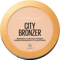 Pó Bronzeador Maybelline City Bronzer Contorno Facial Claro 100