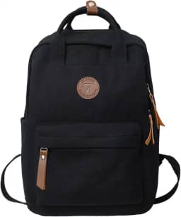 Mochilas Feminina Estilo Casual Leve Lona Escolar Bolsa Faculdade Viagem Moda Simple