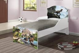 Mini Cama Infantil Dinossauros, Moveis Para Criança