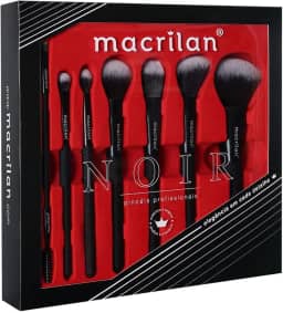 Macrilan Kit Com 7 Pinceis P/Maquiagem Ed009 Macrilan - Ed009
