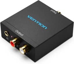 Conversor Audio Digital Para Analogico P2 RCA Som Vention