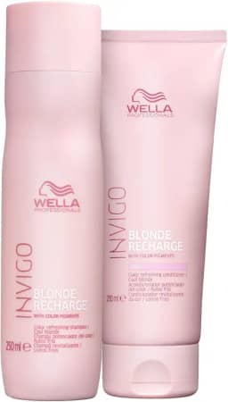 Kit Wella Professionals Invigo Blonde Recharge Duo (2 Produtos)