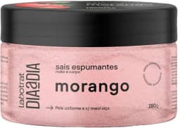Labotrat Sais Espumantes Para O Rosto E Corpo Labotrat Morango Esfoliante Efeito Antiestresse 280G
