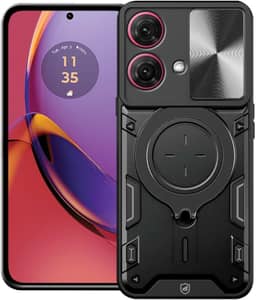 Gshield Capa Case Capinha Discovery para Motorola (Preta, Moto G84)