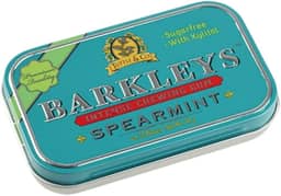 Chiclete Barkleys Chewing Gum Spearmint Hortela 30 Gr