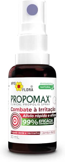 Propomax Clinical Propolis Spray Combate à Irritação