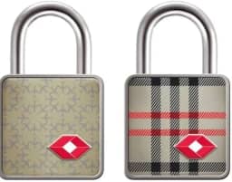 Papaiz, Cadeado TSA 2 Cadeados mesma chave