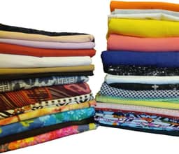 Retalhos De Tecido Para Artesanato Acima De 80cm 1kg - Para Costura, Artesanato, Roupas de Bonecas, Lenços, Apliques, Chaveiros