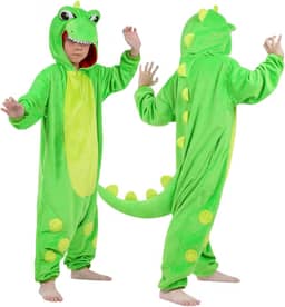 Fantasia de animal infantil – Fantasia unissex para Halloween, cosplay e festas para meninos e meninas de 4 a 12 anos