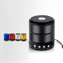 Mini Caixinha de Som Bluetooth Portátil WS-887 USB SD P2 Rádio FM – Mini Speaker Envio Sortido