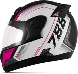 CAPACETE FECHADO PRO TORK EVOLUTION 788 G6 PRO SERIES ROSA TAM. 58