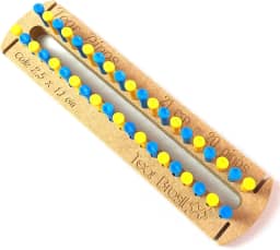 Tear para Cachecol Pinos Plásticos 21cm 20 pinos cada lado