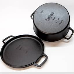 Caçarola Dutch Oven de Ferro Fundido Esmaltado – Panela Premium para Cozimento Lento, Ensopados e Pães Artesanais