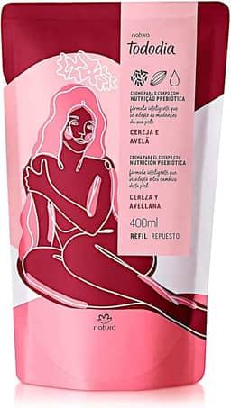 REFIL Hidratante Corporal Cereja e Avelã 400ml | Natura