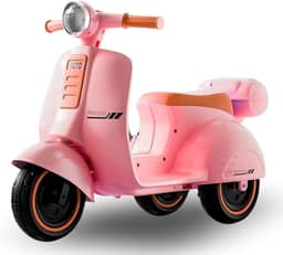 Mini Moto Elétrica Scooter Frente e Ré 6V Som e Luz