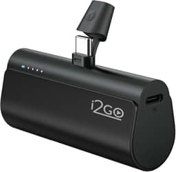 I2GO, Carregador Portátil (Power Bank), Pocket, 5000mAh, Não Necessita Cabos, Modelo USB-C