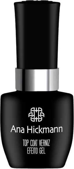 Ana Hickmann Esmalte 9 Ml Tratamento Top Coat Verniz Efeito Gel
