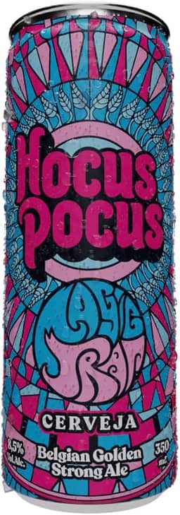Hocus Pocus Cerveja Magic Trap Belgian Strong Golden Ale 350Ml Lata