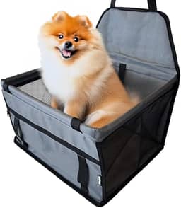 Assento Cadeirinha Pet Banco Carro Cachorro até 12kg MADOG PetTravel Cor: Cinza