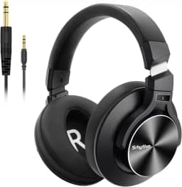 Srhythm HD75 com fio sobre fone de ouvido DJ para estúdio/festa/guitarra