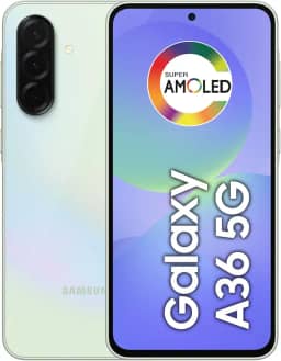 Celular Samsung Galaxy A36 5G 128GB, 6GB RAM, Câmera 50MP, IP67, Super AMOLED 6.7", Recursos AI, Verde