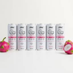 AWE Energy Pitaya e Lichia - Pack com 6 unidades, latas de 355ml Performance & Disposição Ingredientes Naturais Energia Limpa
