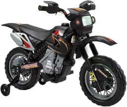 Bel - Moto Cross Trail Elétrica 6V Preta