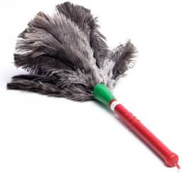 Espanador de Pó com Pena de Avestruz N30 - Poeira de Móveis