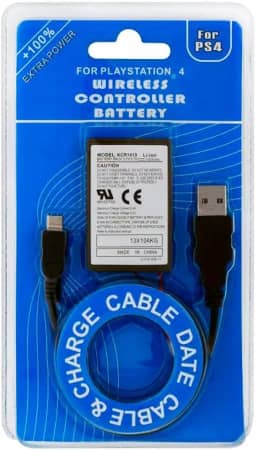 Bateria Controle + Cabo Carregador Usb