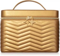 Eudora Maleta de Maquiagem Dourada