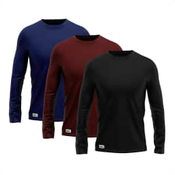 Kit 3 Camisetas UV Camisa Lisa Proteção Solar Segunda Pele MXC BRASIL