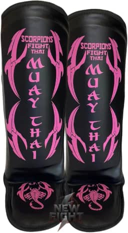 Caneleira Muay Thai Luta Kickboxing boxe Protetor De Canela Sparring Treino Conforto Combate