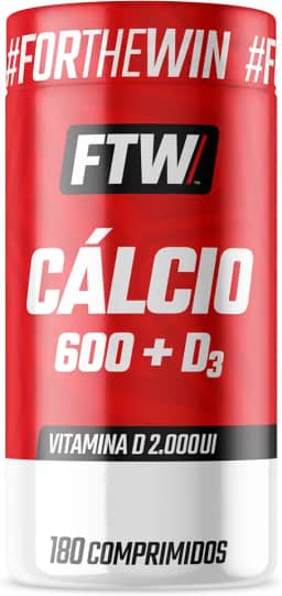 Cálcio 600 + D3 Fitoway - 180 Cáps, Fitoway