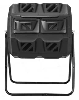 TerraTurner Composteira Giratória, Tubo Central De Aço Inoxidável