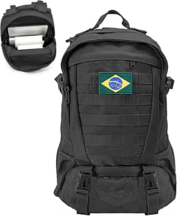 30L Mochila Masculina Resistente à Água Impermeável, Leve e Espaçosa para Acampamento, Trekking e Aventuras Outdoor